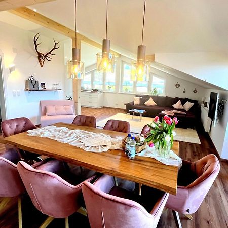 23 Neu Erbaute Ferienwohnung Mit Schloss- Und Panoramablick Halblech Exteriör bild
