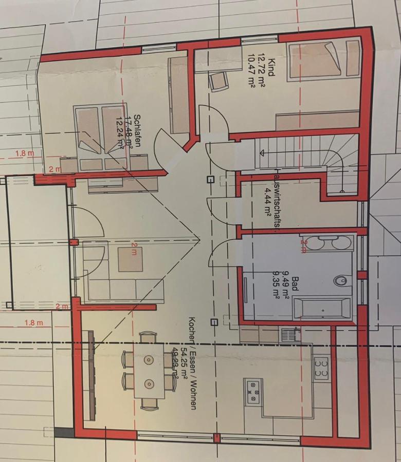 23 Neu Erbaute Ferienwohnung Mit Schloss- Und Panoramablick Halblech Exteriör bild