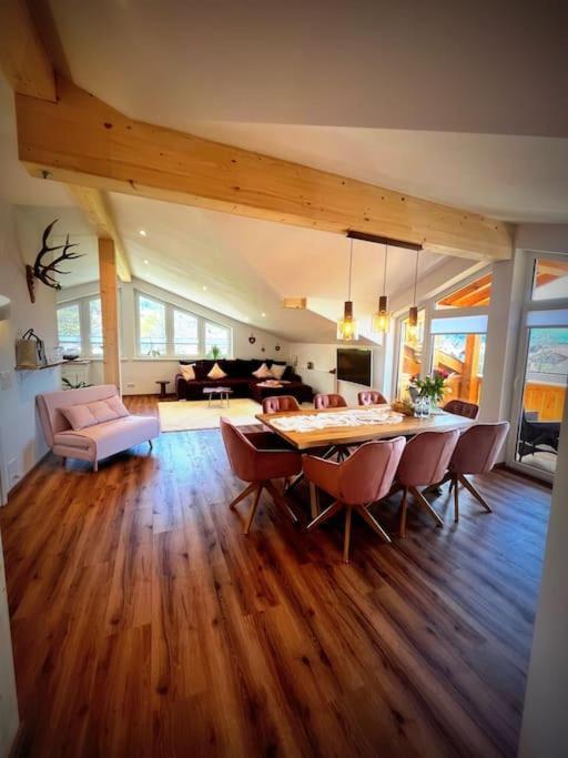 23 Neu Erbaute Ferienwohnung Mit Schloss- Und Panoramablick Halblech Exteriör bild